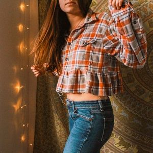 Cropped Flannel
